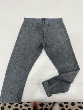 J. Crew Gray Stretch Dress Pants